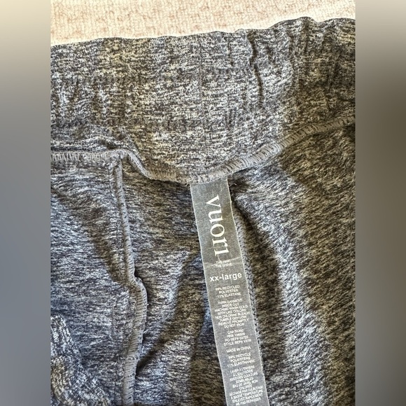 Vuori Ponto Performance Pants Mens XXL Gray Sweats Stretch Soft Drawstring Gym - Picture 3 of 10
